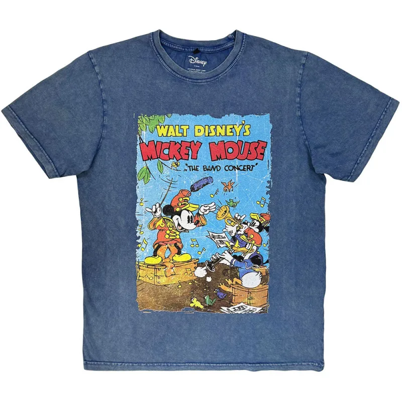 Mickey Mouse The Band Concert Limited Premium Wash T Shirt made by Disney