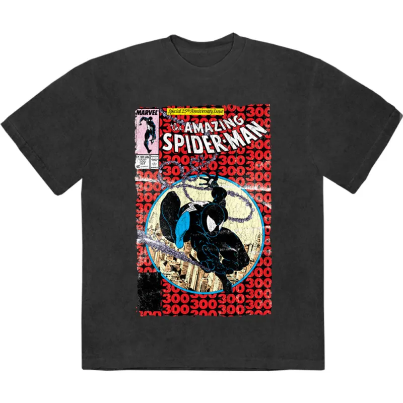 Amazing Spider-Man 25th Anniversay Limited Premium Wash T Shirt made by Marvel