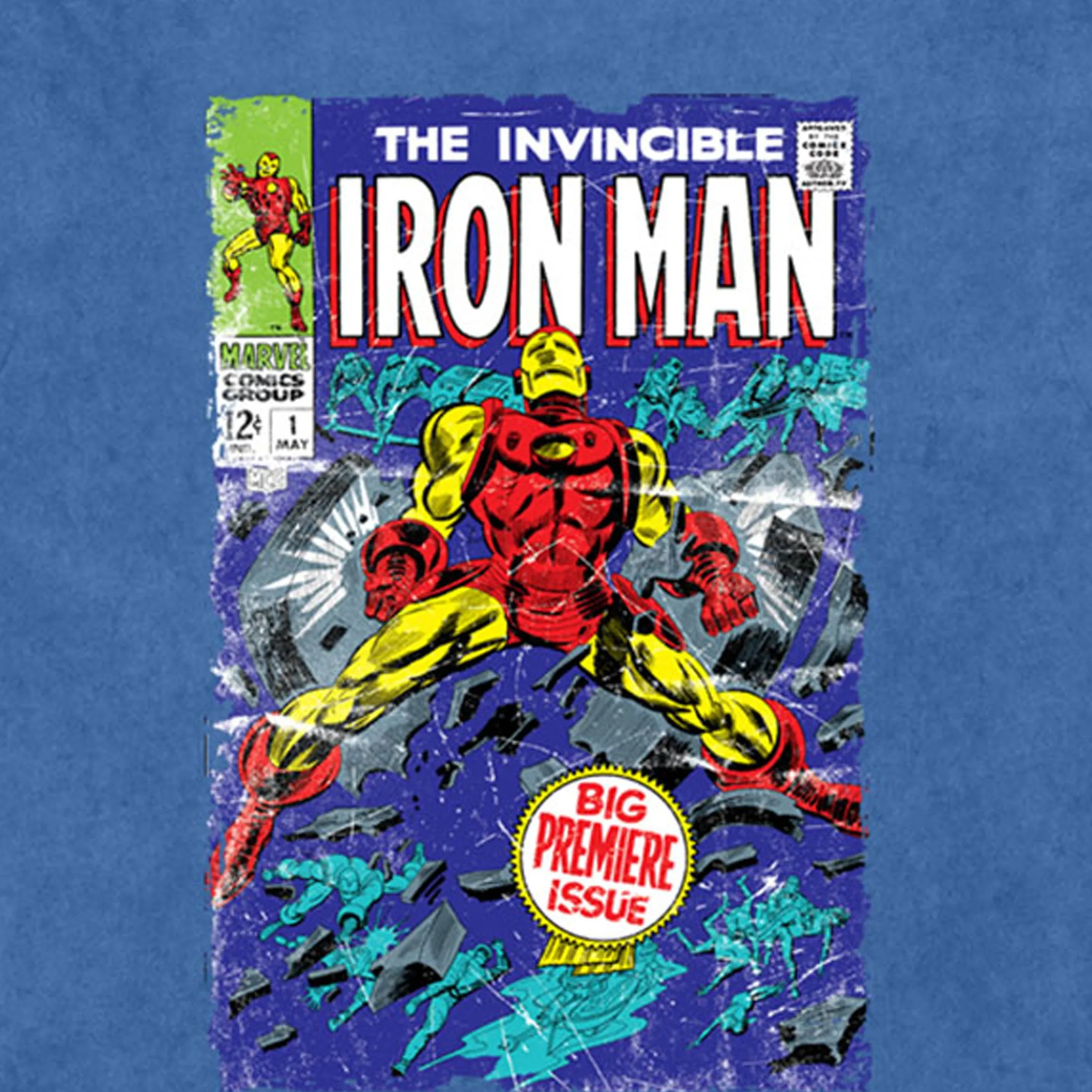 The Invincible Iron Man Limited Premium Wash T Shirt sold by Paradiso Clothing product image thumbnail 2