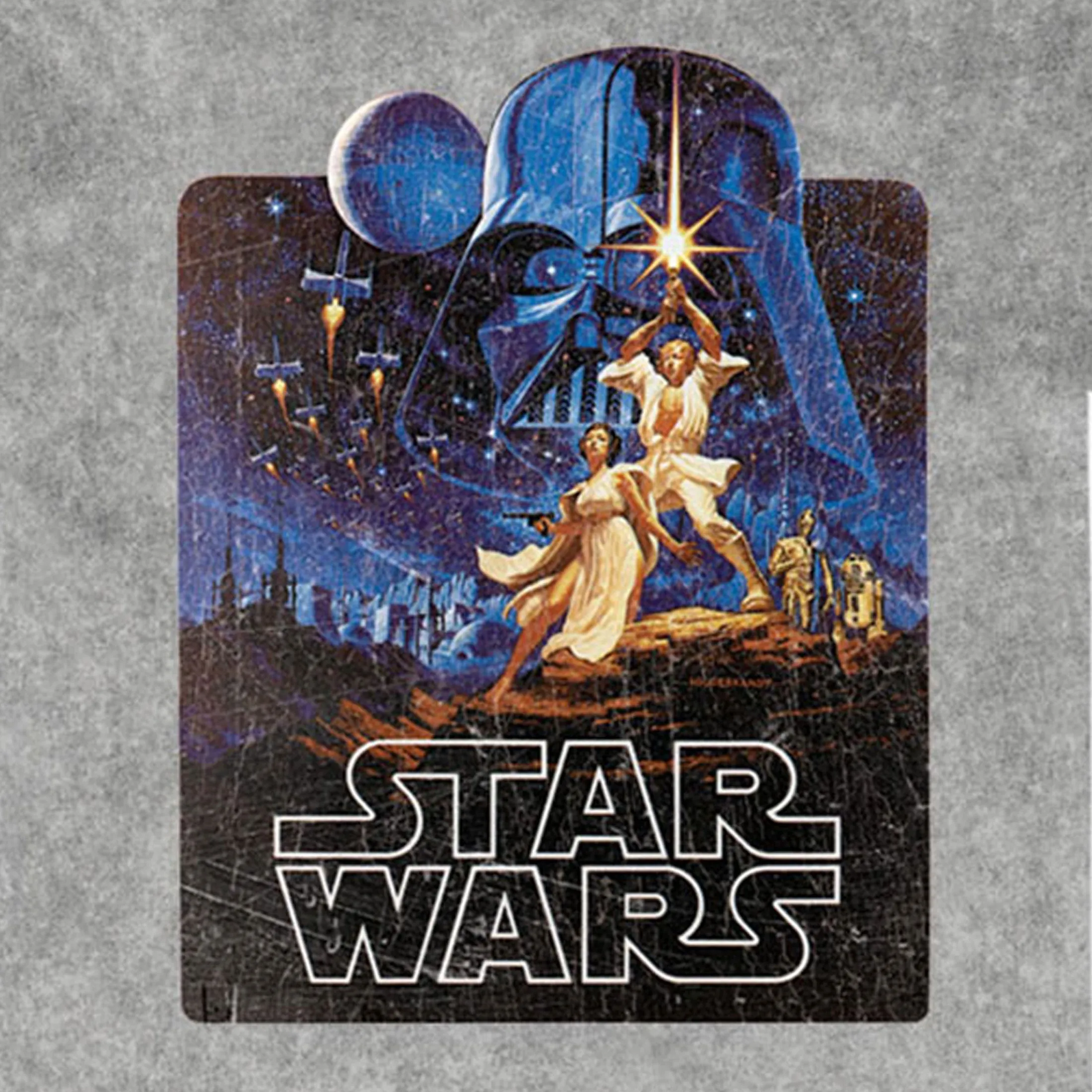 Star Wars Luke & Leia Pose Limited Premium Wash T Shirt sold by Paradiso Clothing product image thumbnail 2