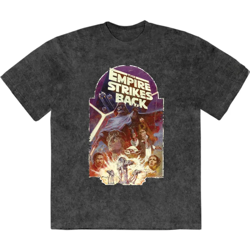Star Wars The Empire Strikes Back Explosion Limited Premium Wash T Shirt made by Star Wars
