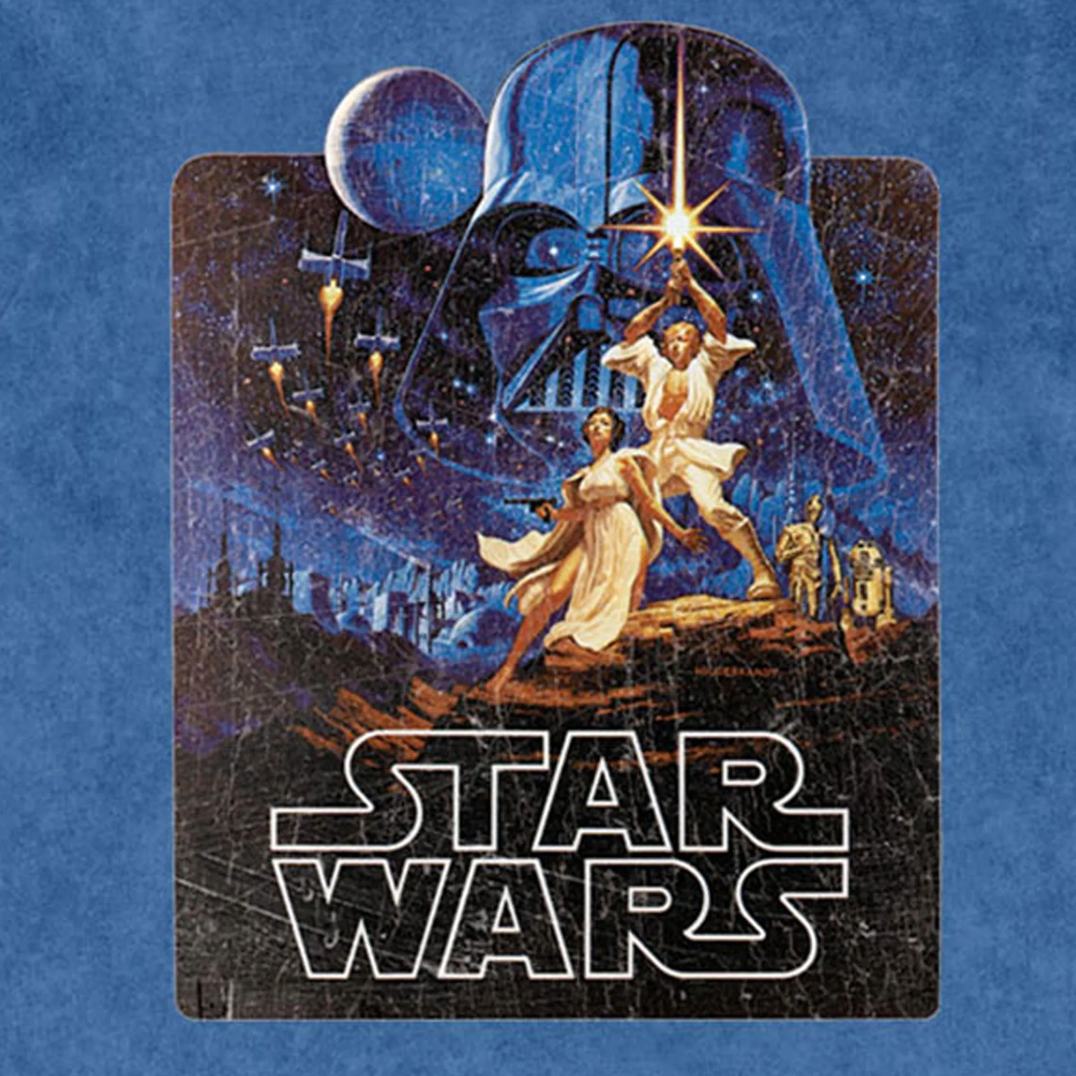 Star Wars Luke & Leia Pose Limited Premium Wash T Shirt sold by Paradiso Clothing product image thumbnail 2