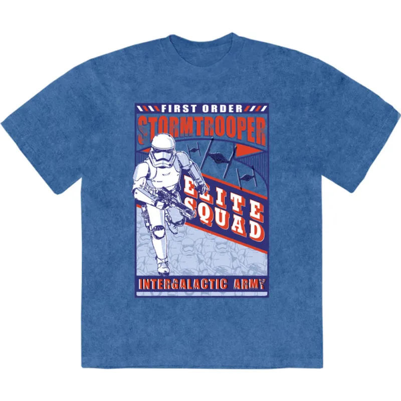 Star Wars First Order Elite Squad Limited Premium Wash T Shirt made by Star Wars