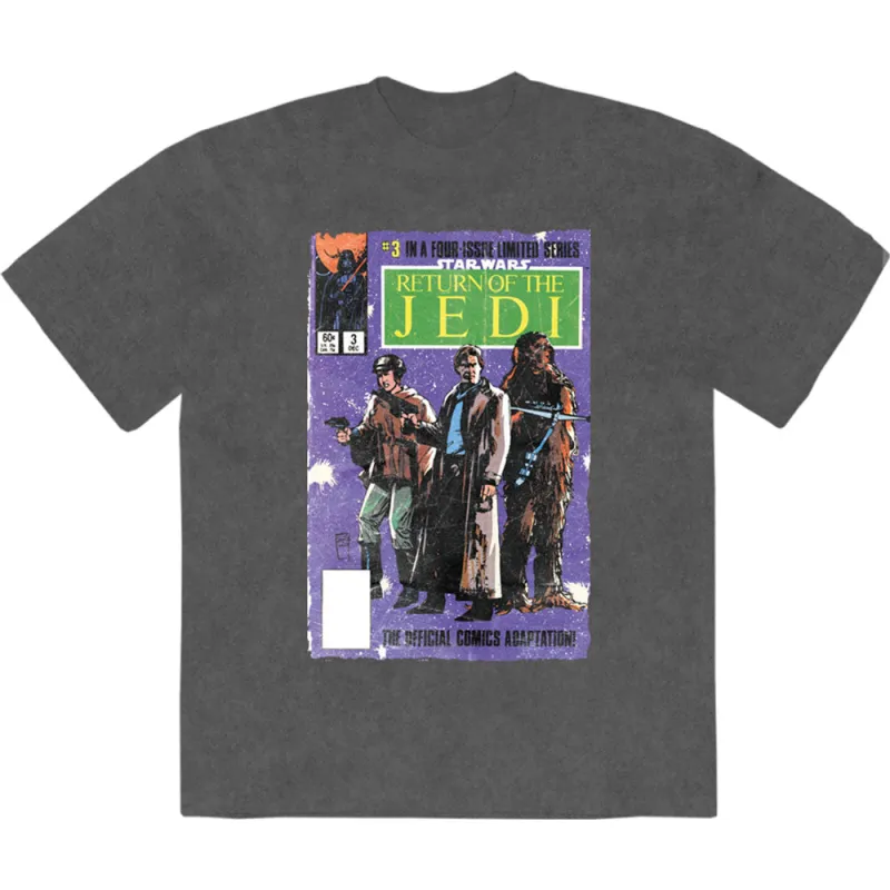 Star Wars Return Of The Jedi Comic Limited Premium Wash T Shirt made by Star Wars