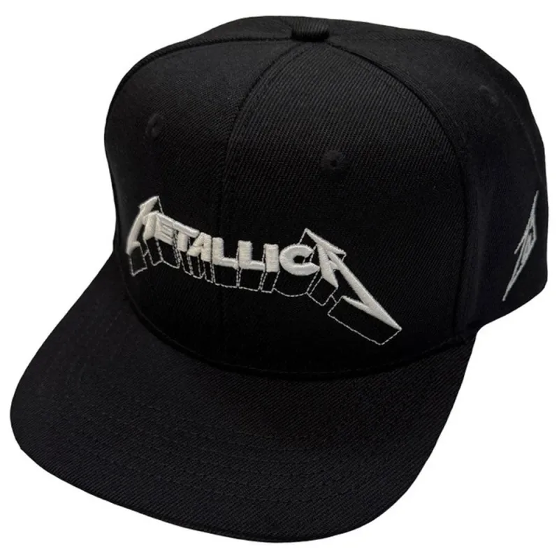 Metallica 3D M Band Logo Snapback Cap made by Paradiso Clothing