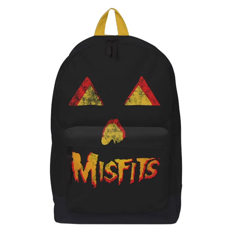 Misfits Pumpkin Fiend Backpack made by Paradiso Clothing