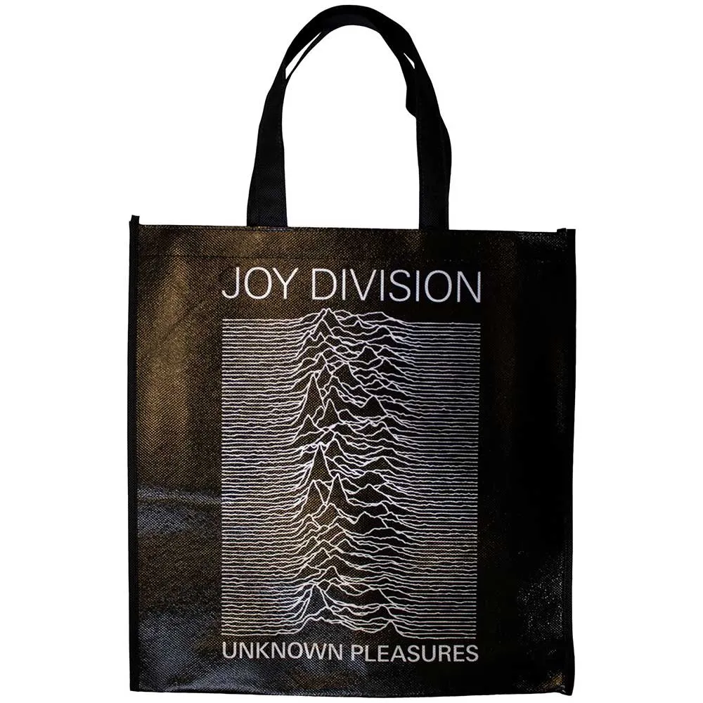 Joy Division Unknown Pleasures Eco Shopper Bag sold by Paradiso Clothing