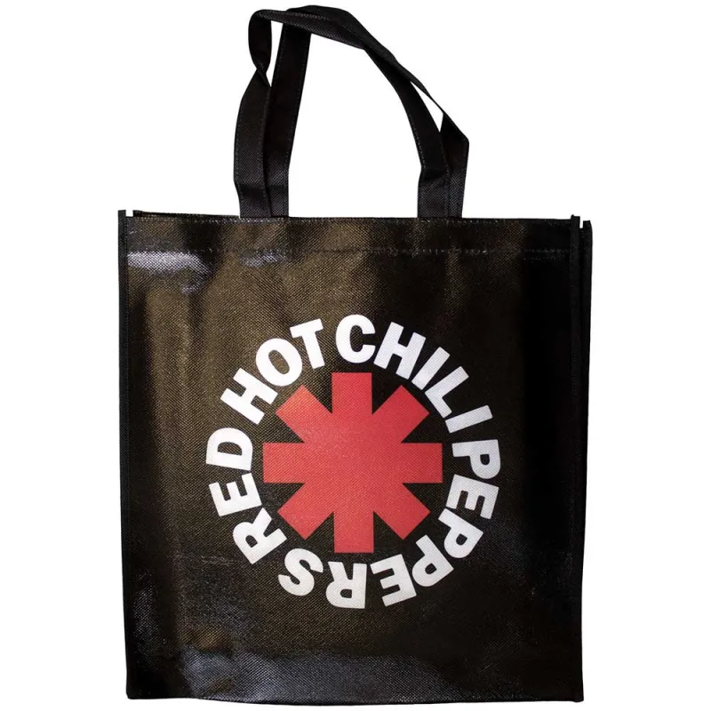 Red Hot Chili Peppers Classic Asterisk Eco Shopper Bag made by Paradiso Clothing
