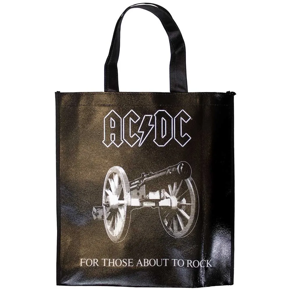 AC/DC For About To Rock Eco Shopper Bag sold by Paradiso Clothing