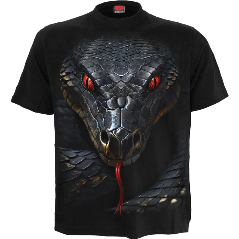 Spiral - BASILISK - T-Shirt Black made by Paradiso Clothing