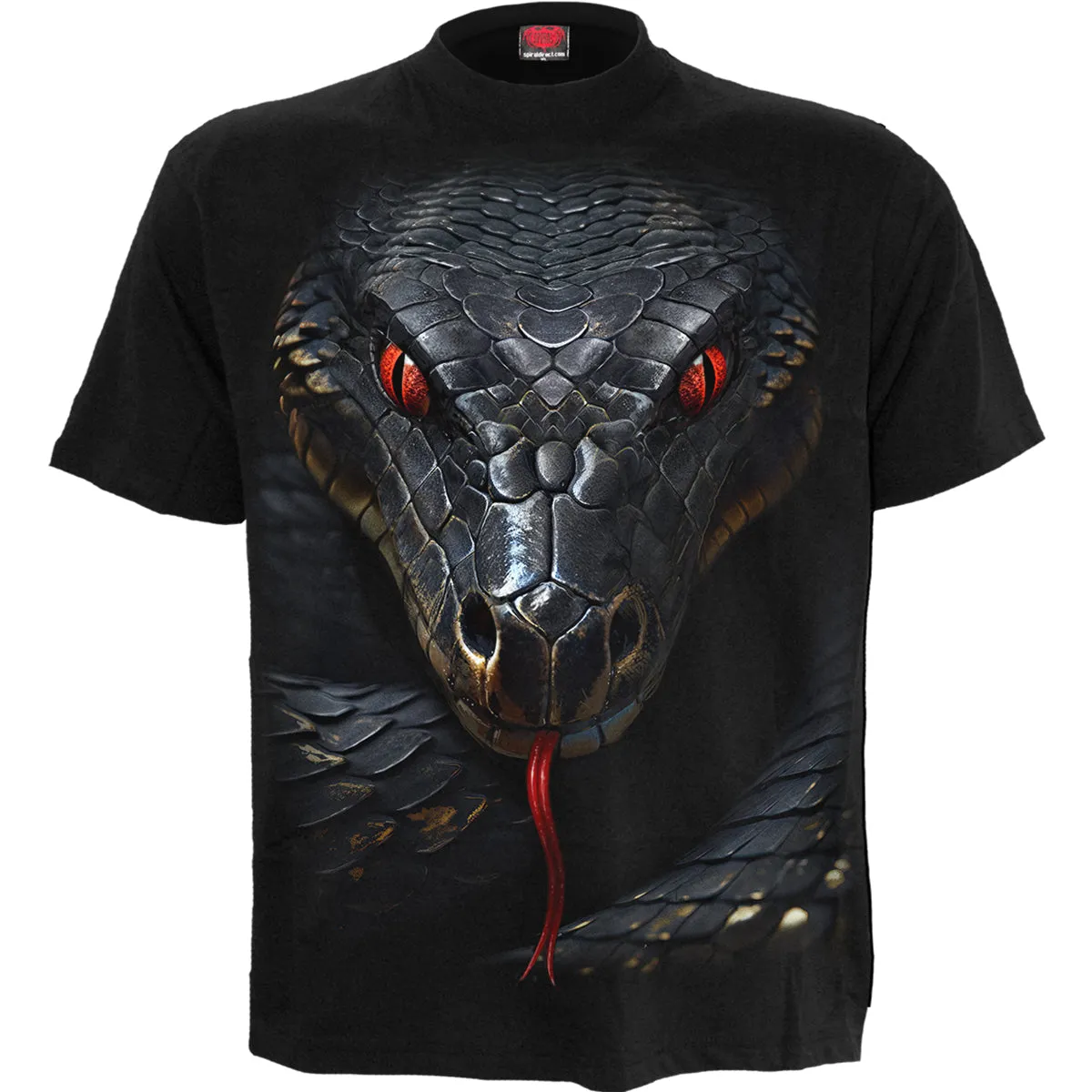 Spiral - BASILISK - T-Shirt Black sold by Paradiso Clothing