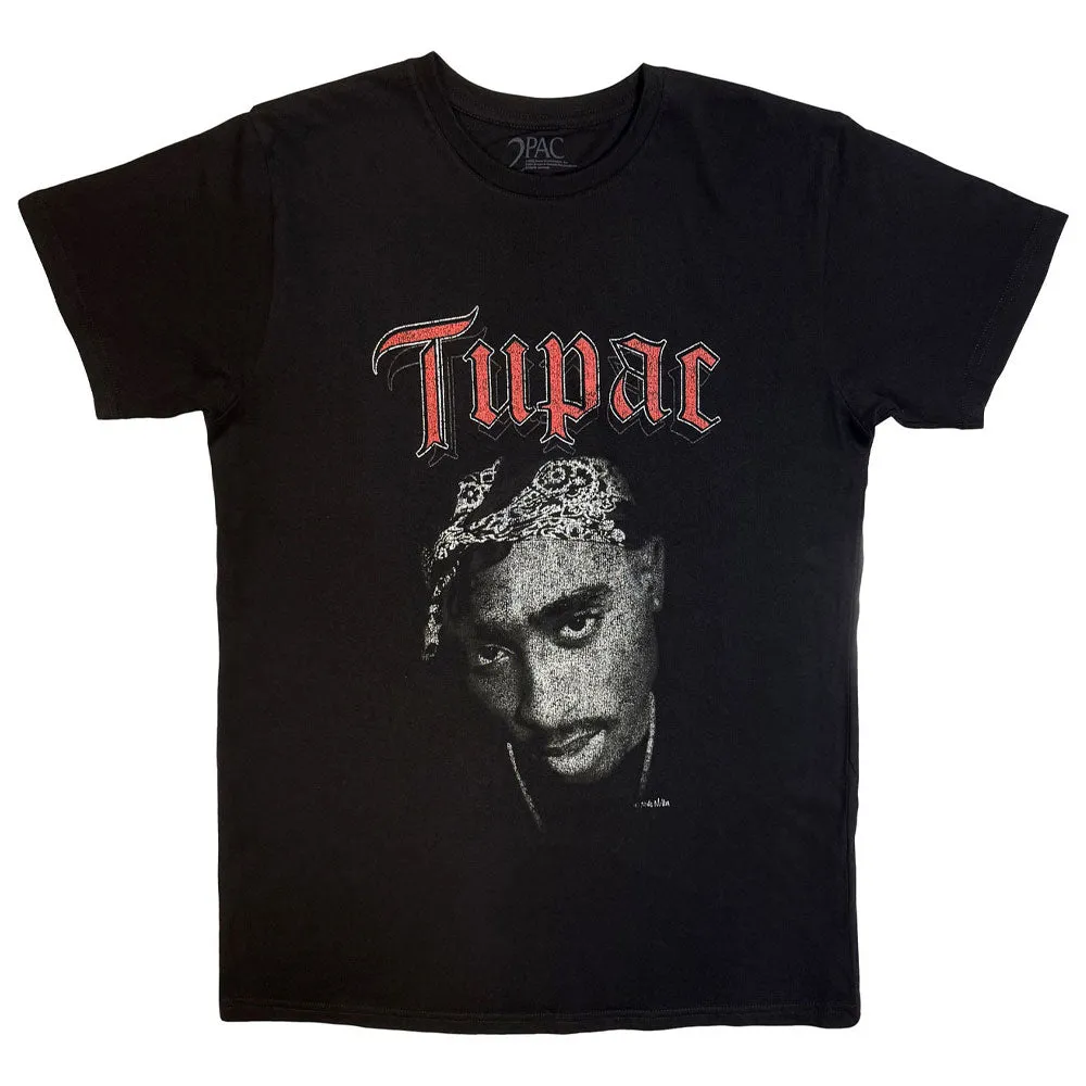 Tupac Icon Portrait T Shirt sold by Paradiso Clothing