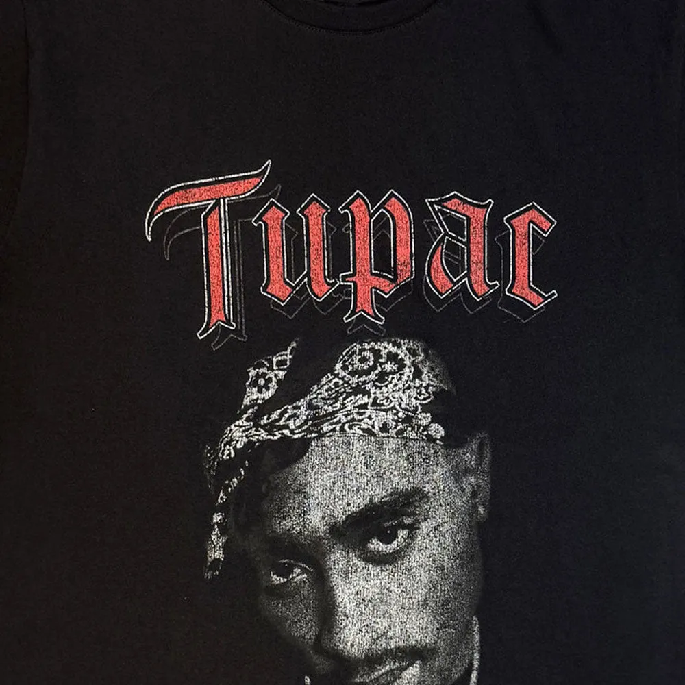 Tupac Icon Portrait T Shirt sold by Paradiso Clothing product image thumbnail 2