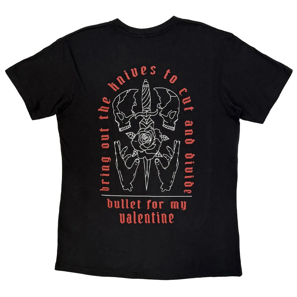 Bullet For My Valentine Bring Out The Knives Premium Carbon T Shirt sold by Paradiso Clothing product image thumbnail 2