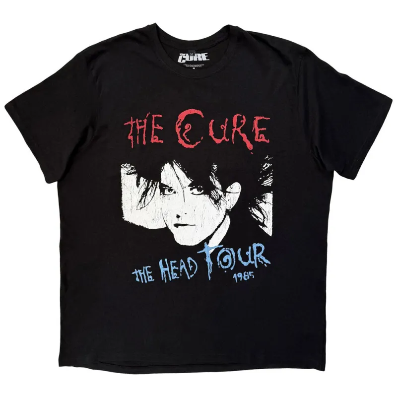 The Cure The Head Tour 85 Premium Carbon T Shirt made by Paradiso Clothing