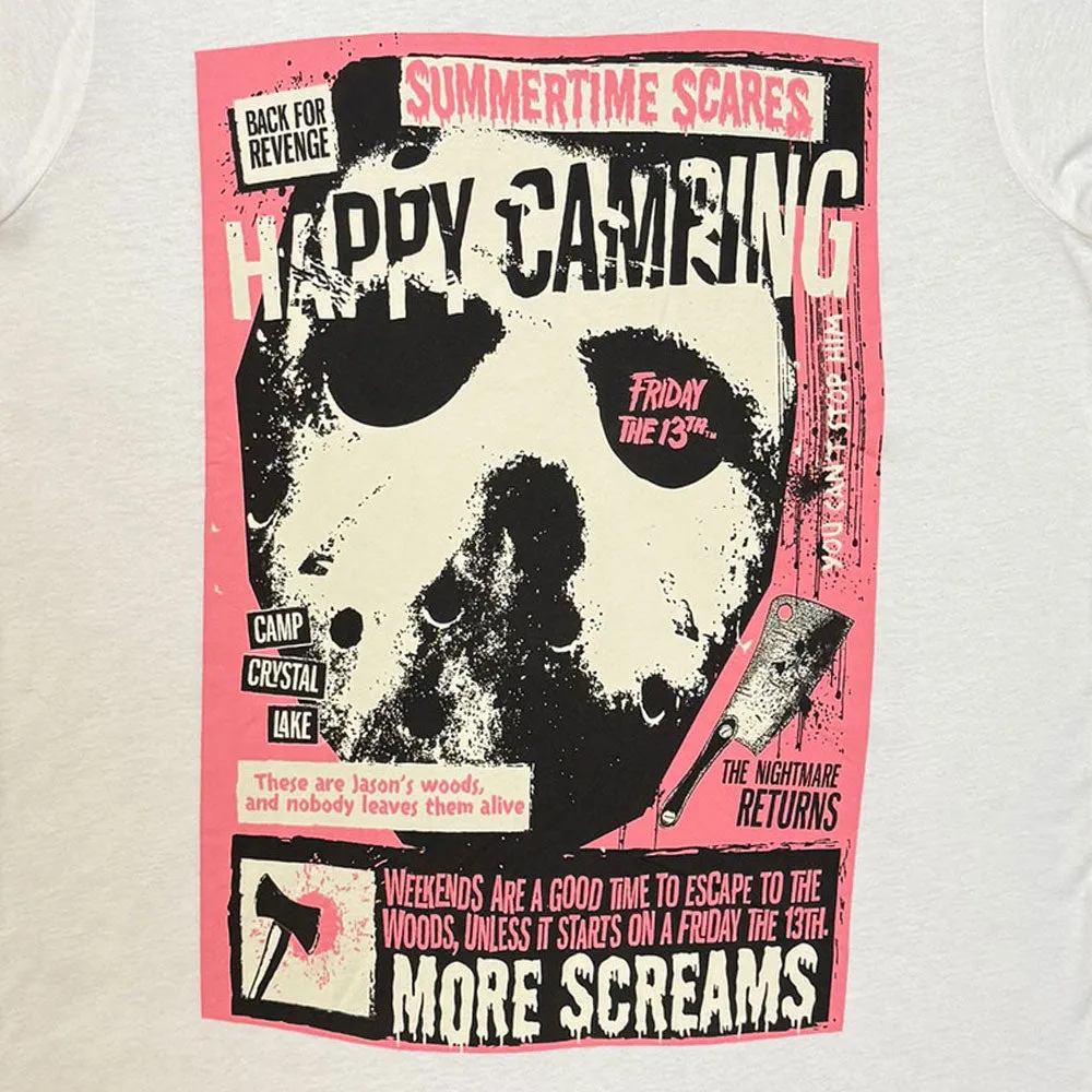 Friday the 13th Happy Camping T Shirt sold by Paradiso Clothing product image thumbnail 2