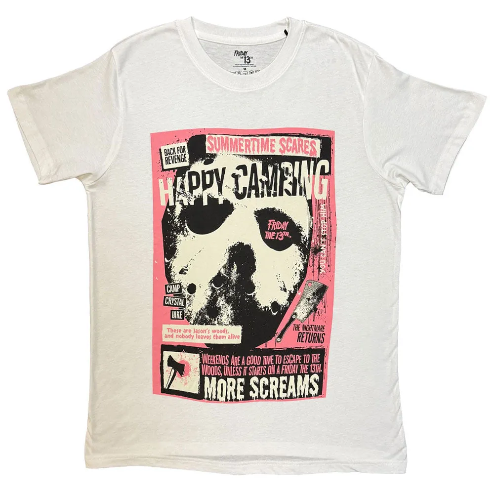 Friday the 13th Happy Camping T Shirt sold by Paradiso Clothing