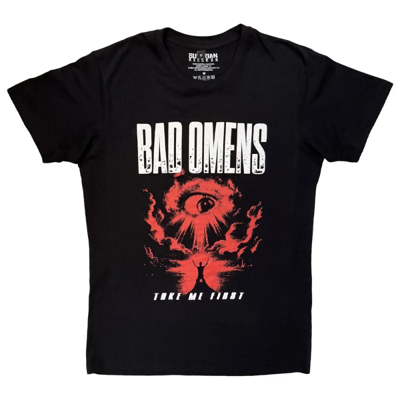 Bad Omens Red Eye Premium Carbon T Shirt made by Paradiso Clothing