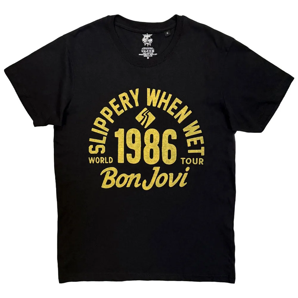 Bon Jovi 1986 World Tour T Shirt sold by Paradiso Clothing