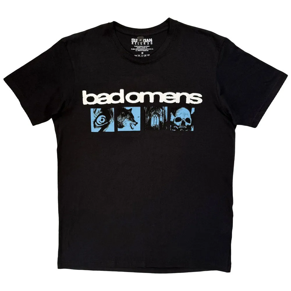 Bad Omens Specter Collage Premium Carbon T Shirt sold by Paradiso Clothing