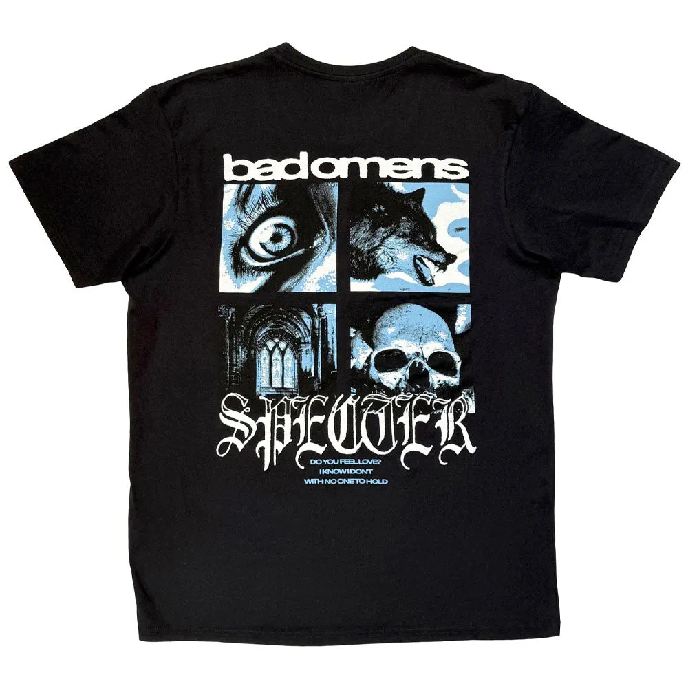 Bad Omens Specter Collage Premium Carbon T Shirt sold by Paradiso Clothing product image thumbnail 2
