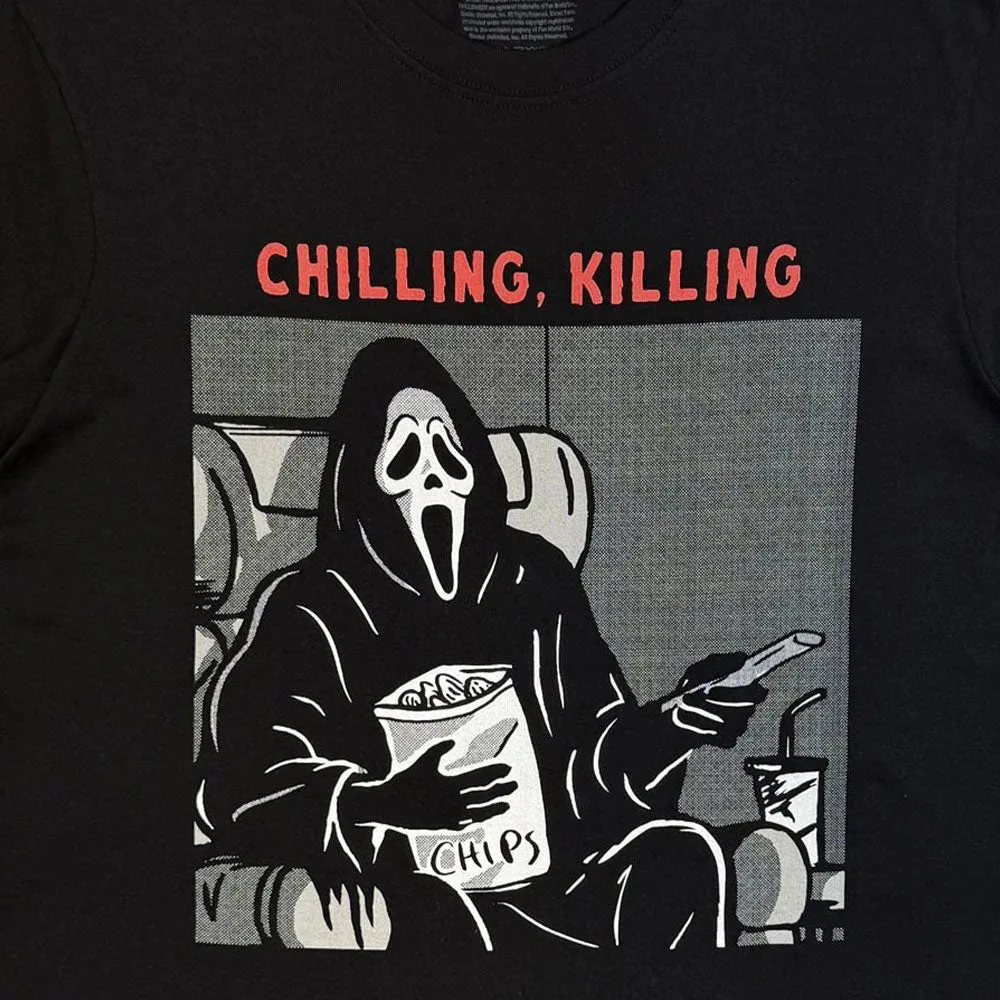 Ghostface Chilling Killing T Shirt sold by Paradiso Clothing product image thumbnail 2