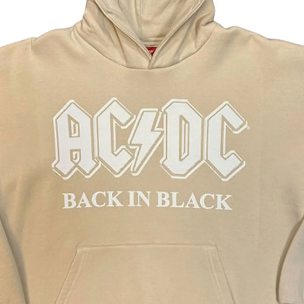 AC/DC Back In Black Ladies Rock Off Unplugged Pullover Hoodie sold by Paradiso Clothing product image thumbnail 2