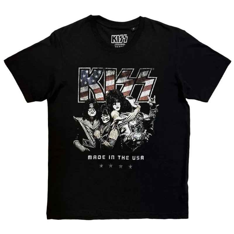 KISS Made In The USA T Shirt made by Kiss