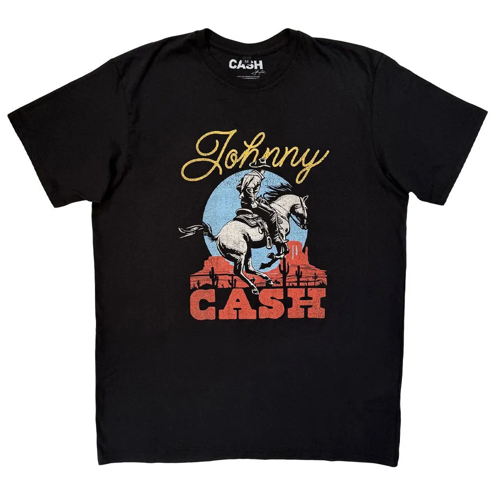 Johnny Cash Cowboy Premium Carbon T Shirt sold by Paradiso Clothing