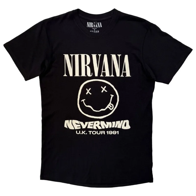 Nirvana Tour 91 Premium Carbon T-Shirt made by NIRVANA