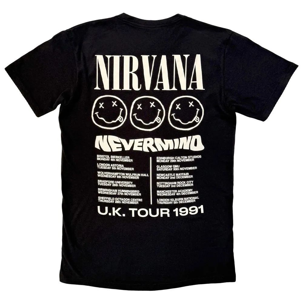 Nirvana Tour 91 Premium Carbon T-Shirt sold by Paradiso Clothing product image thumbnail 2