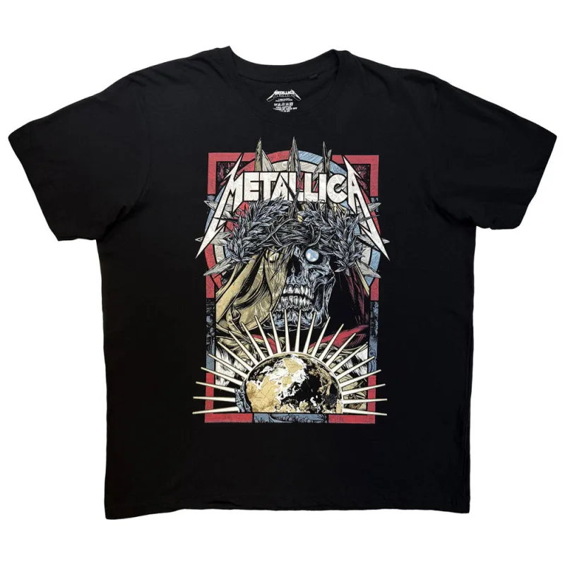Metallica Conquest Band Logo T Shirt made by Paradiso Clothing