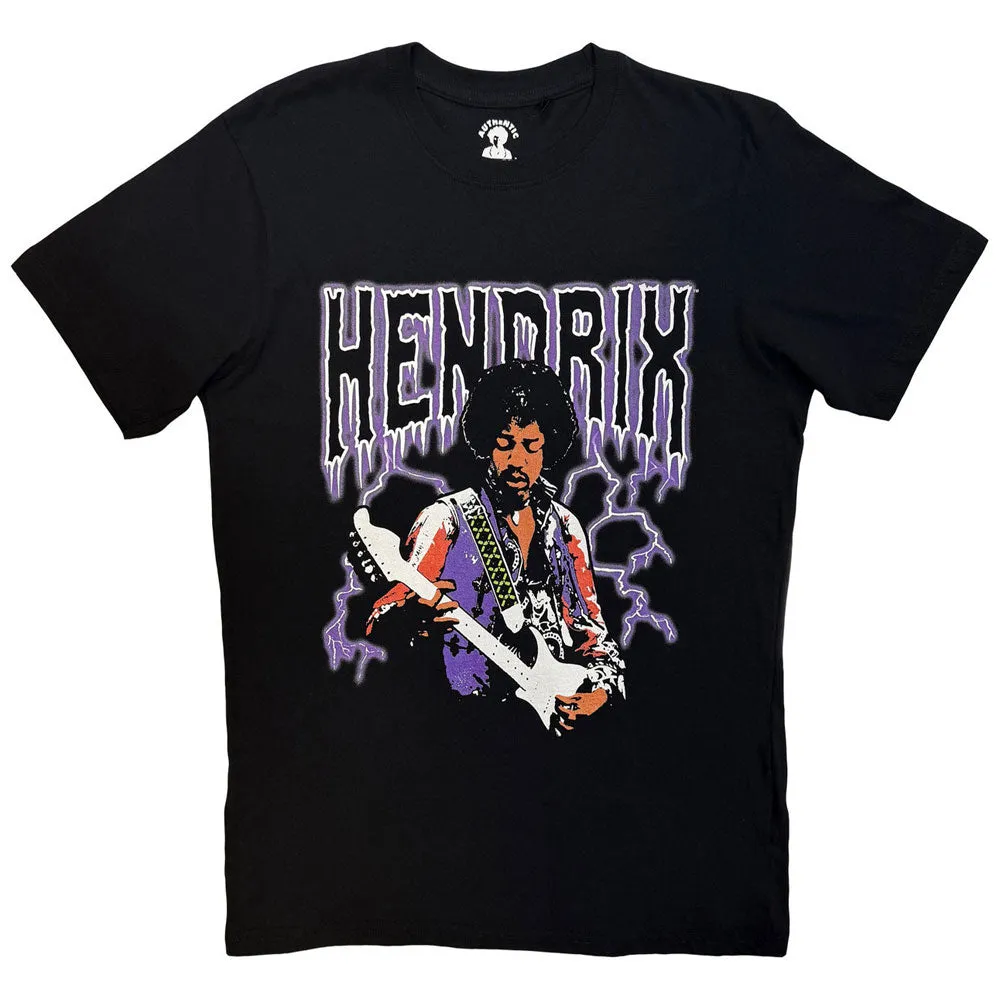 Jimi Hendrix Lightning Logo T Shirt sold by Paradiso Clothing
