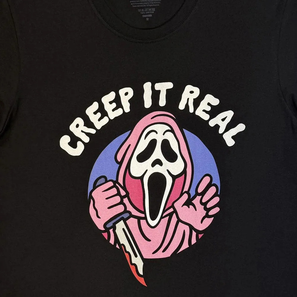 Ghostface Creep It Real T Shirt sold by Paradiso Clothing product image thumbnail 2