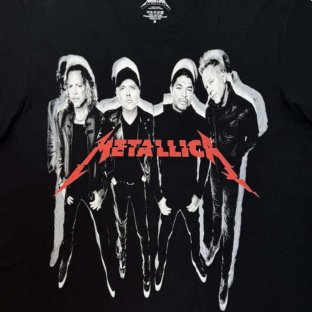 Metallica Band Shot All Over Jumbo Print T Shirt sold by Paradiso Clothing product image thumbnail 2
