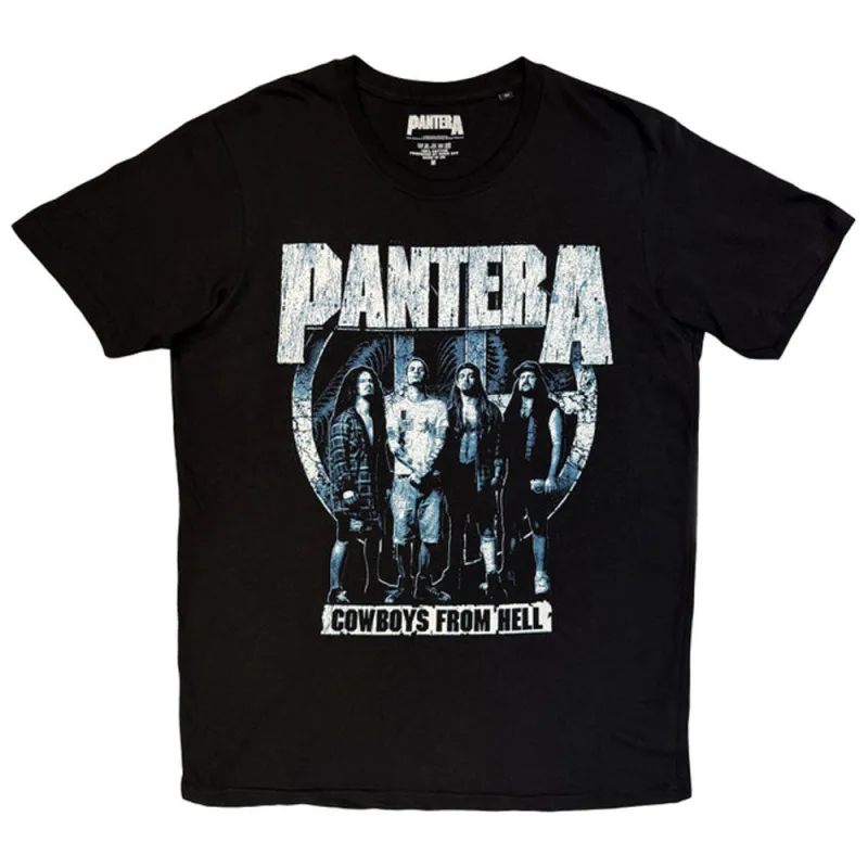 Pantera Cowboys From Hell Tour 25 T Shirt made by Paradiso Clothing