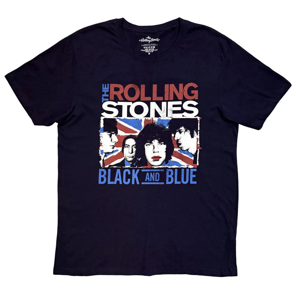 The Rolling Stones Black And Blue T Shirt sold by Paradiso Clothing