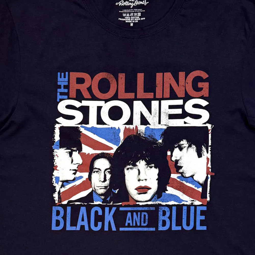 The Rolling Stones Black And Blue T Shirt sold by Paradiso Clothing product image thumbnail 2