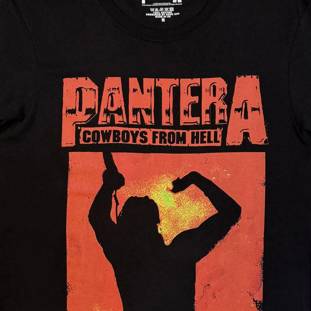 Pantera Cowboys From Hell T Shirt sold by Paradiso Clothing product image thumbnail 2