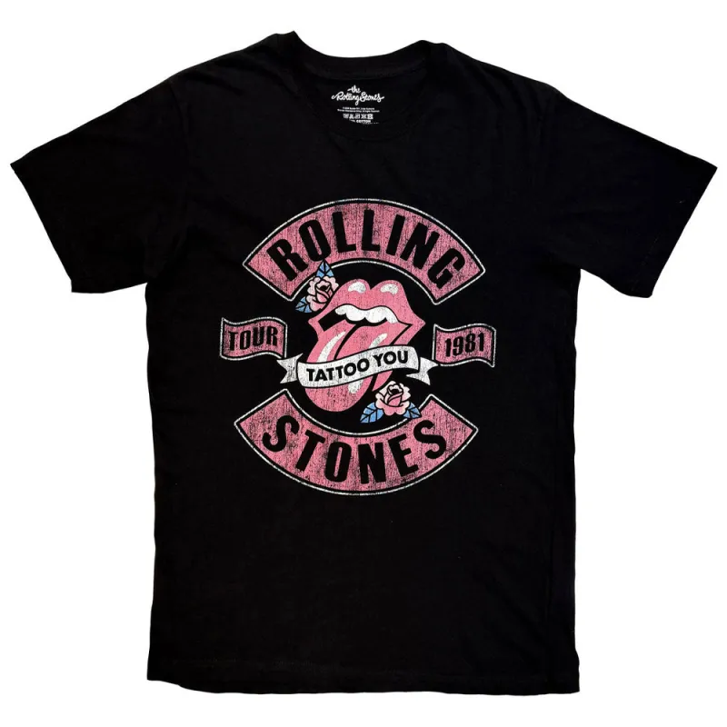 The Rolling Stones Tour 1981 Tattoo You T Shirt made by the Rolling Stones