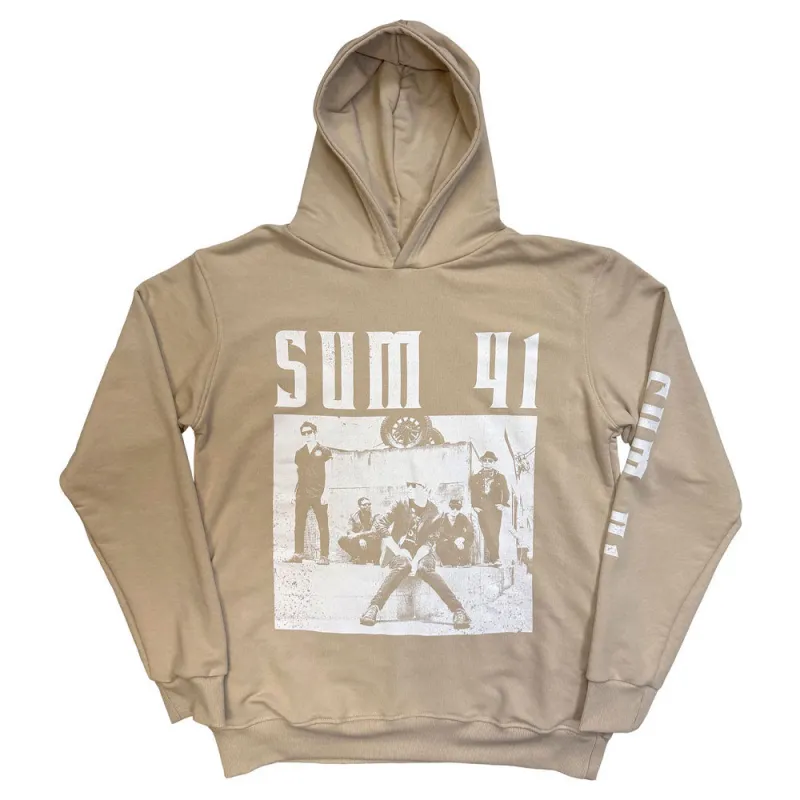 Sum 41 Band Photo Rock Off Unplugged Pullover Hoodie made by Paradiso Clothing
