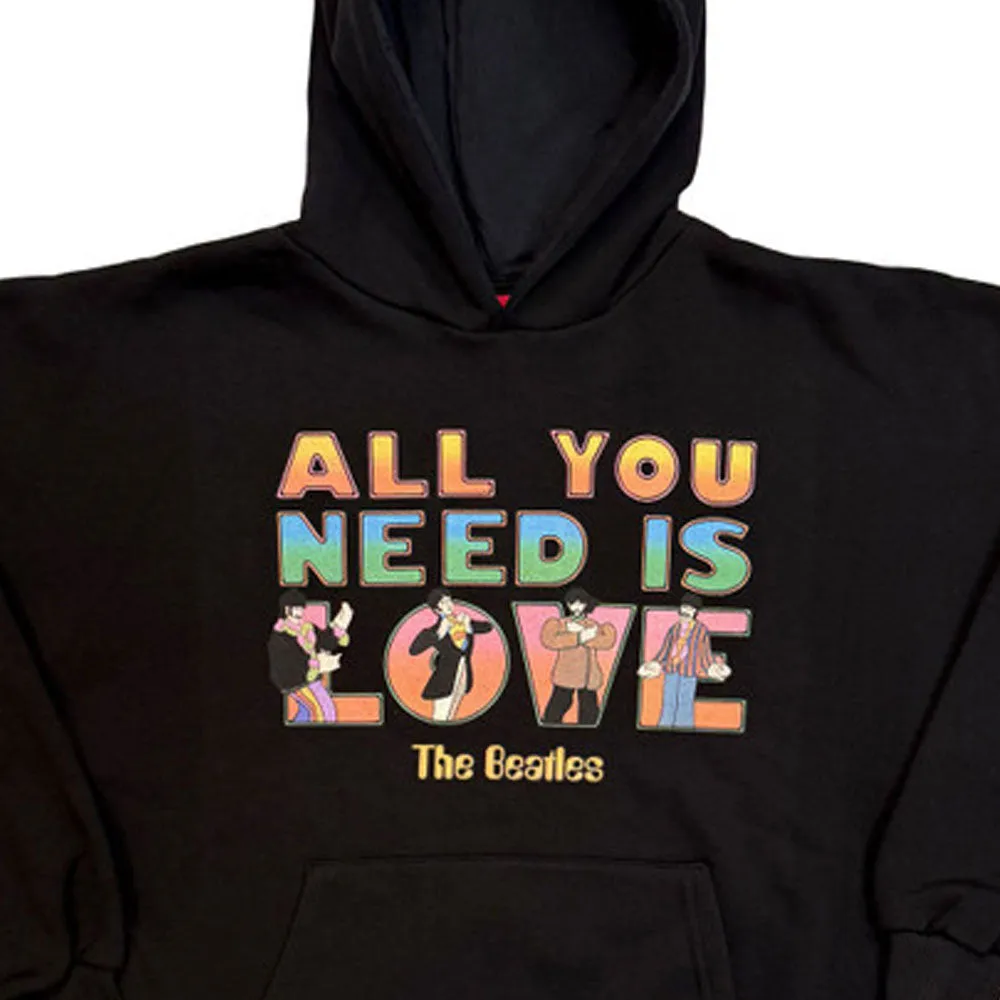 The Beatles AYNIL Stacked Ladies Rock Off Unplugged Pullover Hoodie sold by Paradiso Clothing product image thumbnail 2