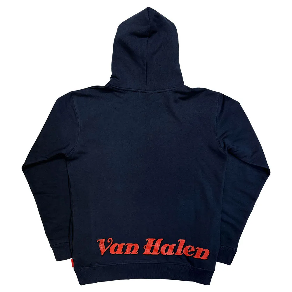 Van Halen Pinup Motorcycle Rock Off Unplugged Pullover Hoodie sold by Paradiso Clothing product image thumbnail 2