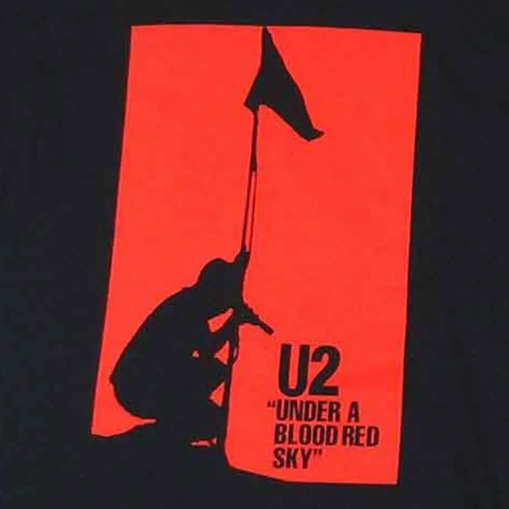 U2 Under A Blood Red Sky T Shirt sold by Paradiso Clothing product image thumbnail 2