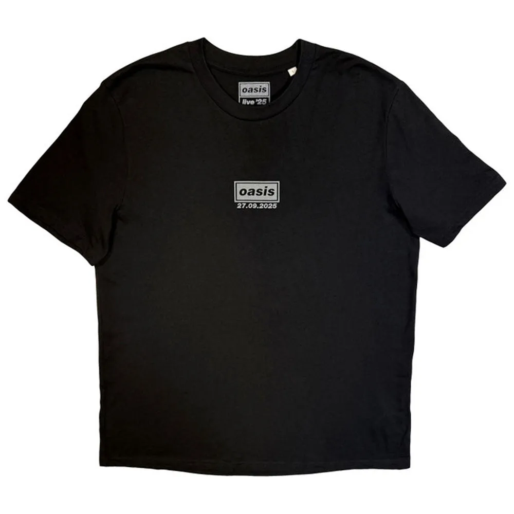 Oasis Live 25 London 27 Sept Event T Shirt sold by Paradiso Clothing