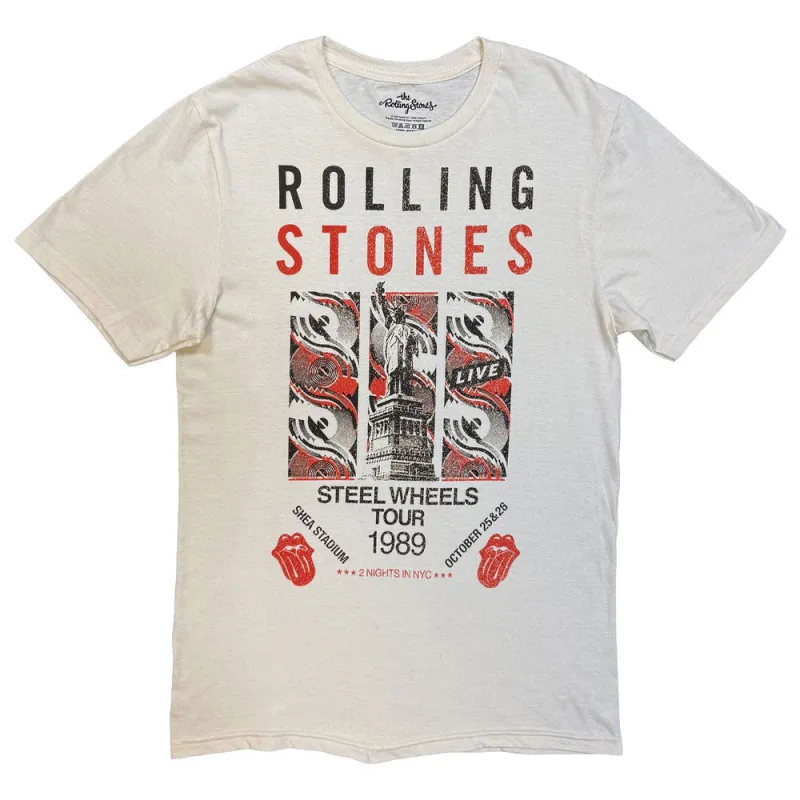 The Rolling Stones Steel Wheels Tour 1989 T Shirt made by the Rolling Stones