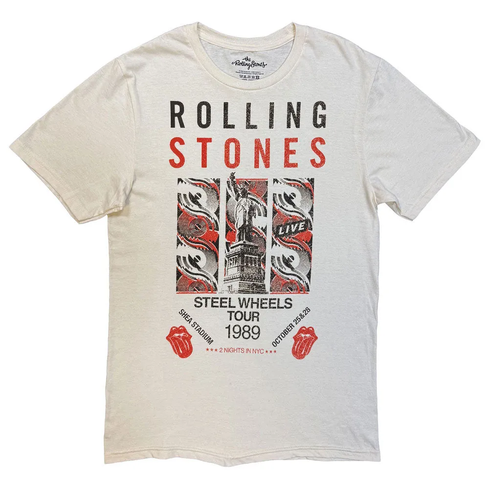 The Rolling Stones Steel Wheels Tour 1989 T Shirt sold by Paradiso Clothing
