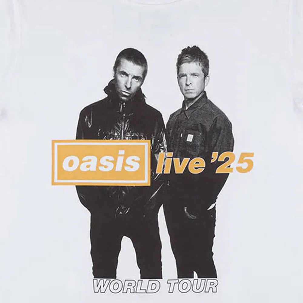 Oasis Live 25 Gold Photo T Shirt sold by Paradiso Clothing product image thumbnail 2