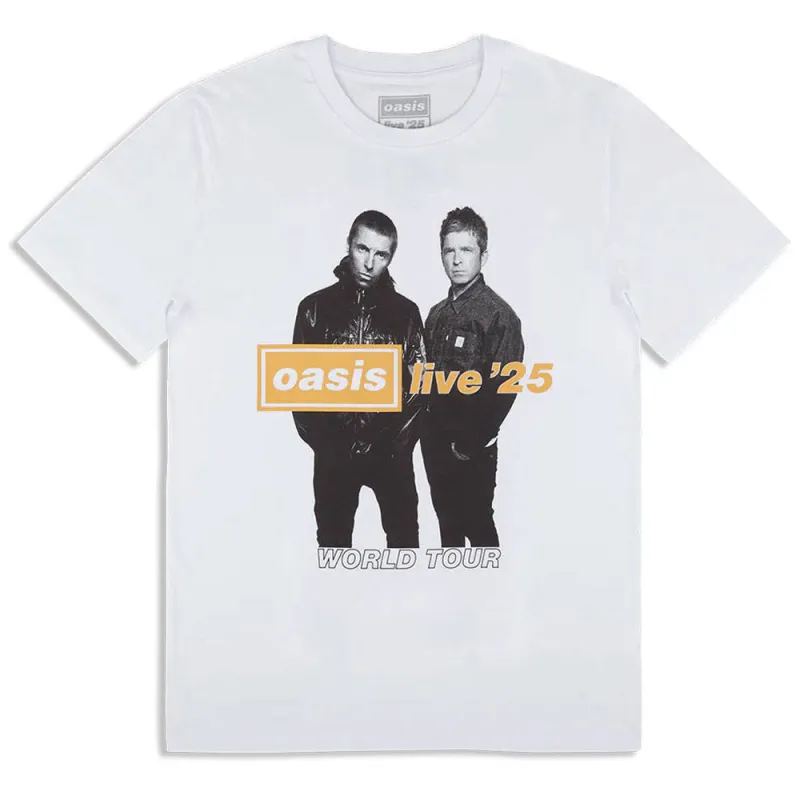 Oasis Live 25 Gold Photo T Shirt made by Oasis
