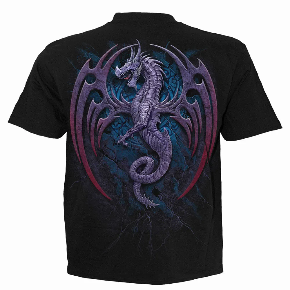Spiral - DRAGON BORNE - T-Shirt Black sold by Paradiso Clothing product image thumbnail 4